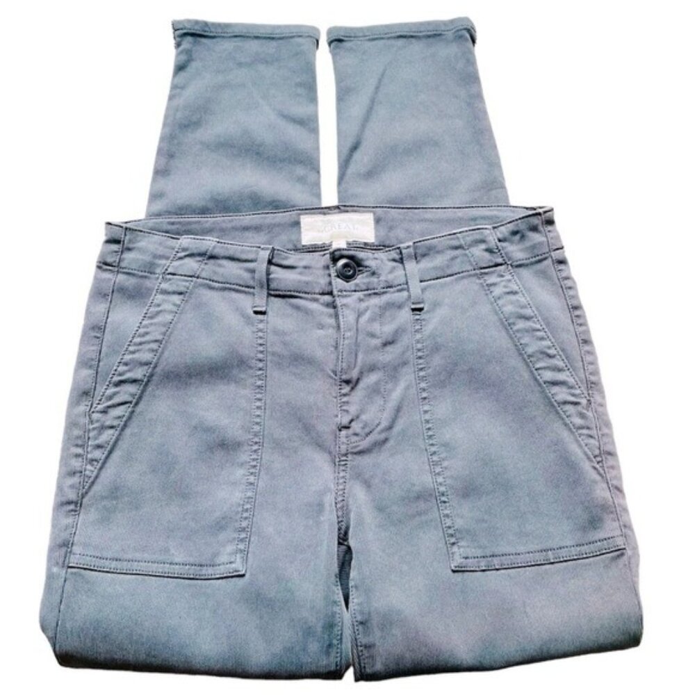 The Great Gray Corduroy Slim Leg Pants Size 28